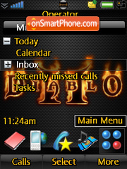 Diablo theme screenshot