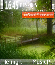 Forest of Dream theme screenshot