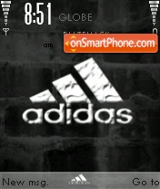 Adidas 36 theme screenshot