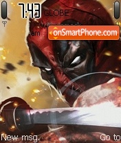Deadpool 01 theme screenshot