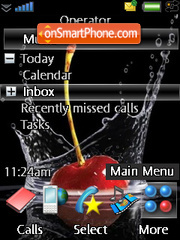 Cherry Drops theme screenshot