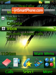 Tropical theme screenshot