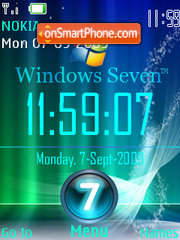 New Windows 7 theme screenshot