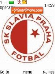 Capture d'écran Sk Slavia Prague thème