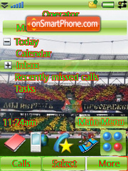 Скриншот темы Lokomotiv Stadium