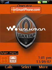FC Shakhtar theme screenshot