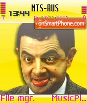 Скриншот темы Mr Bean