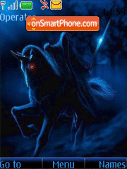Dark rider by djgurza tema screenshot