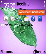 Bug On Leave theme screenshot