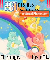 Care Bears theme screenshot