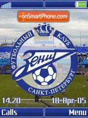 FC Zenit K790 theme screenshot