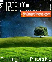 Lonelytree theme screenshot