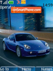 Car speed theme screenshot