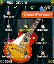 Скриншот темы Guitar