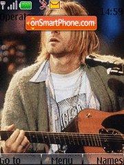Скриншот темы Kurt Cobain 04