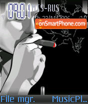 Just Smoke tema screenshot