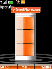 Animated Battery 01 tema screenshot