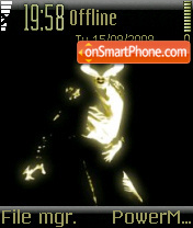 Скриншот темы King Of Pop 01