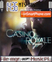 Capture d'écran Casino Royale v2 thème