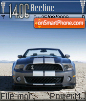 Shelby Gt500 2011 es el tema de pantalla