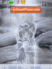 Tiger by djgurza tema screenshot