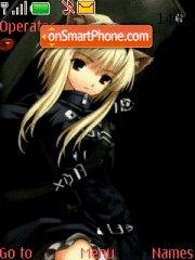 Anime Blonde tema screenshot