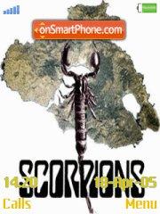 Capture d'écran Scorpion thème