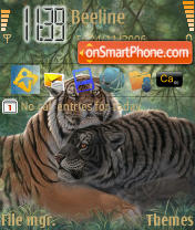 Скриншот темы Tiger