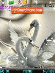 Capture d'écran Swans thème