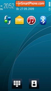 Capture d'écran Symbian planet 5th thème