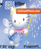 Hello Kitty theme screenshot