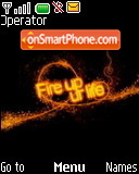 Fire Up Life tema screenshot