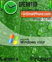 Capture d'écran Green Vista 01 thème