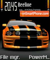 Ford Mustang 75 theme screenshot