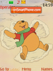 Pooh Animated 01 theme screenshot