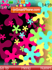 Color Splash tema screenshot