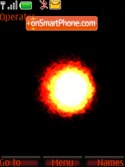 Fire Ball tema screenshot