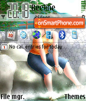 Girl 04 01 tema screenshot