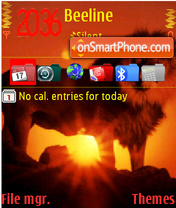 Capture d'écran Lion 06 thème