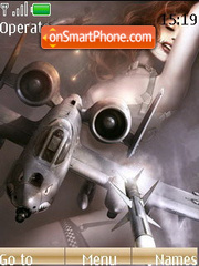 Capture d'écran Air Force 2 thème