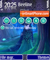 Warcraft 08 theme screenshot