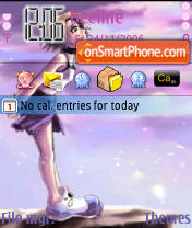 Purpl Girl theme screenshot