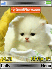 Cute Kitty theme screenshot