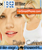 Elisha Cuthbert 10 es el tema de pantalla