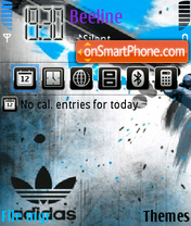 Adidas Old Style es el tema de pantalla