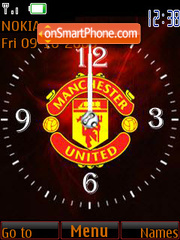 United Clock es el tema de pantalla