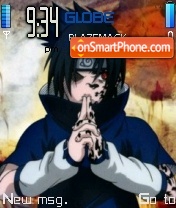 Скриншот темы Sasuke 07