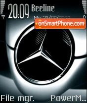Benz 02 tema screenshot