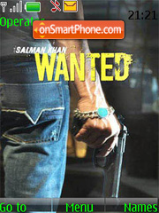Wanted Theme-Screenshot