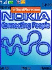 Nokia walkman es el tema de pantalla